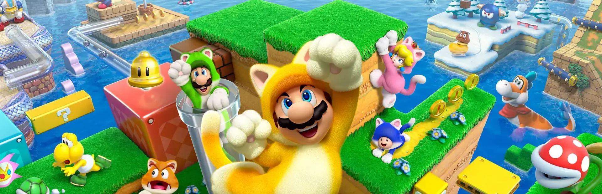 Super Mario 3D World background
