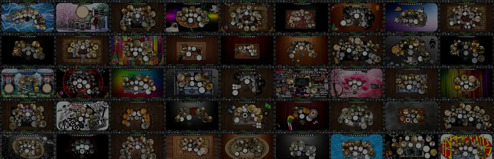 DvDrum, Ultimate Drum Simulator! background
