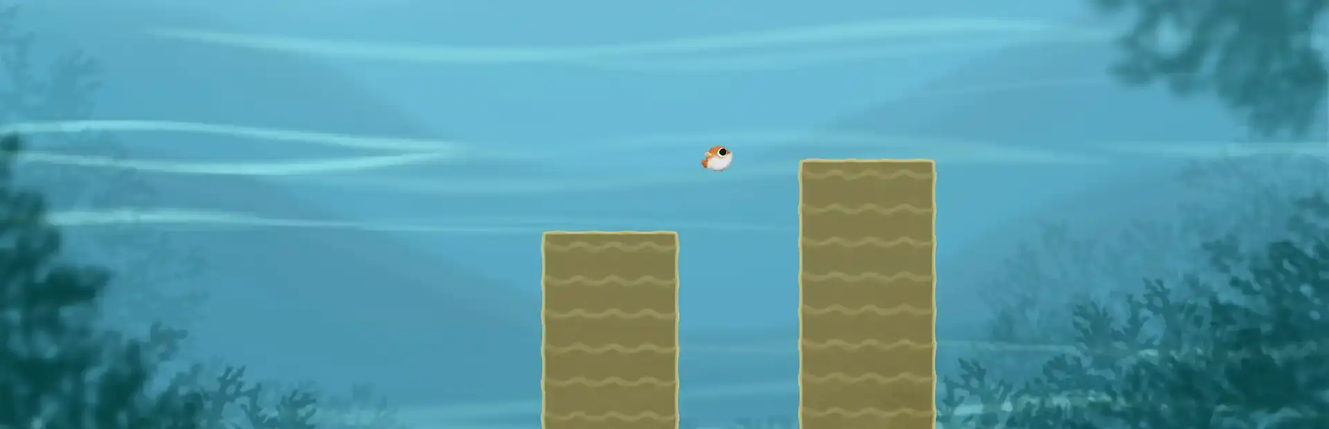 Puffer Bounce background