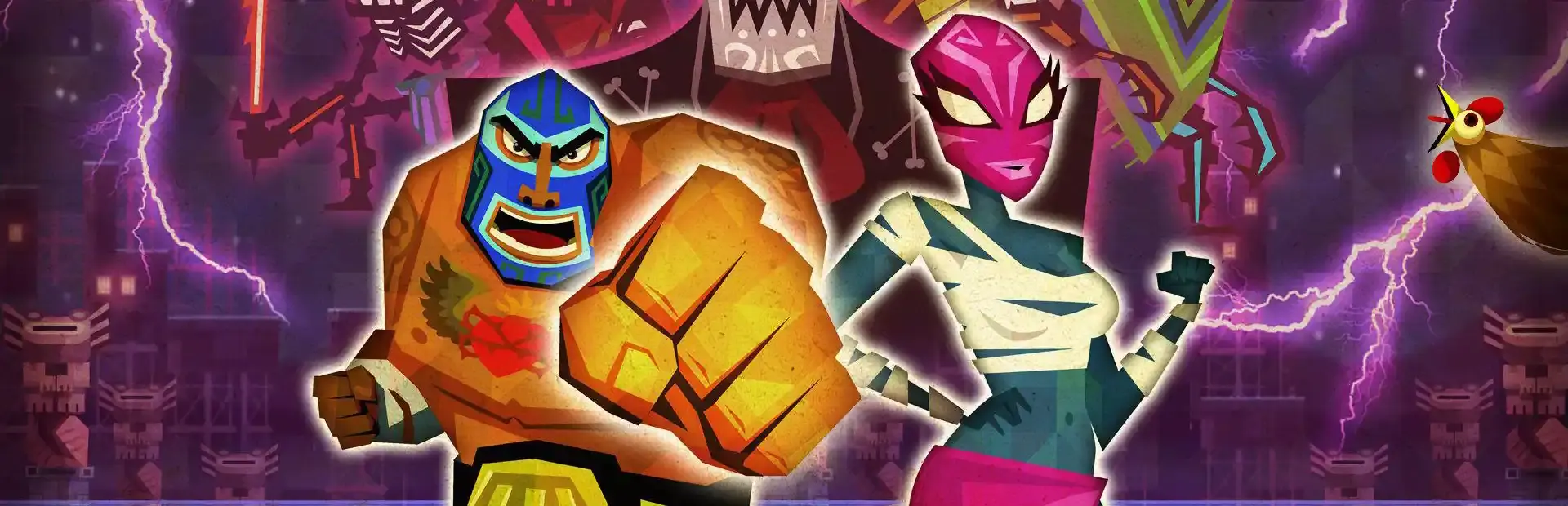 Guacamelee! Super Turbo Championship Edition background