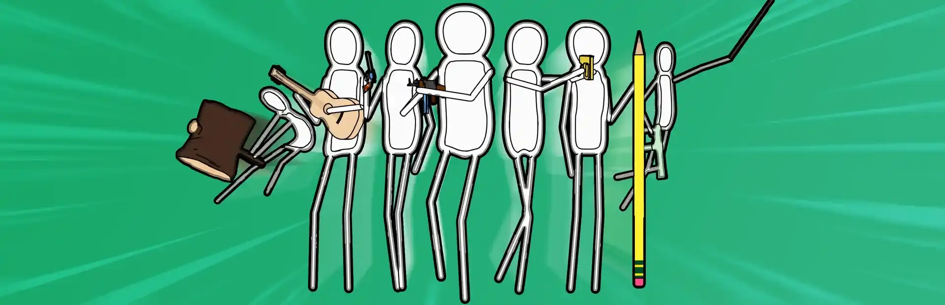 The Stickman background
