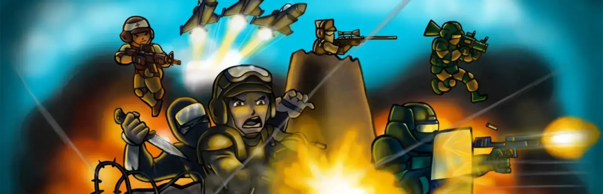 Strike Force Heroes background