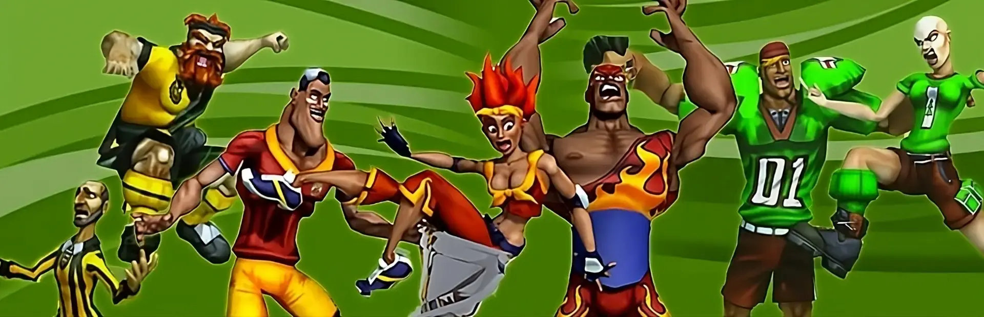Sega Soccer Slam background