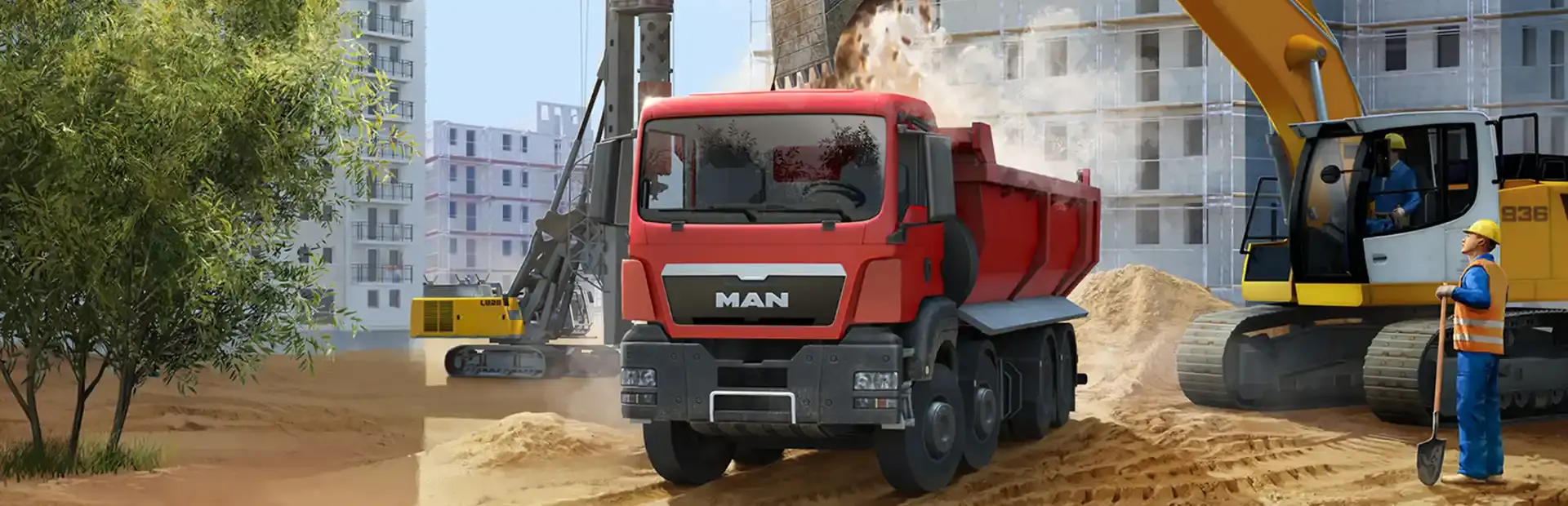 Construction Simulator 2015 background