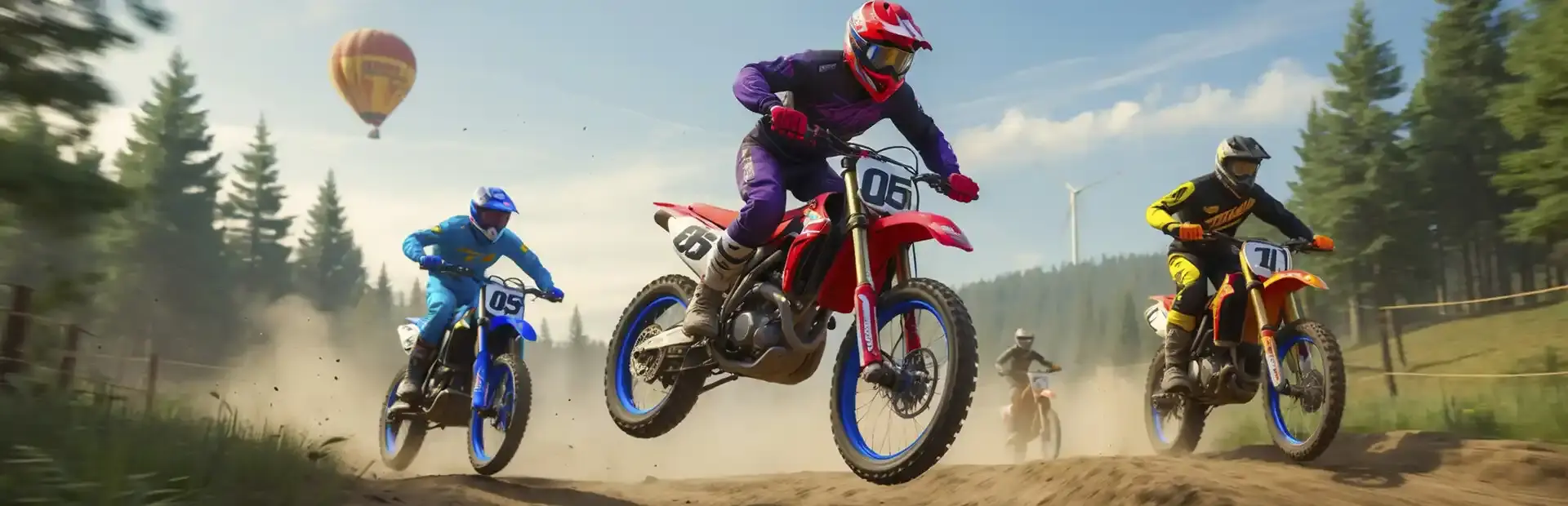 Dirt Bike Racer Simulator background