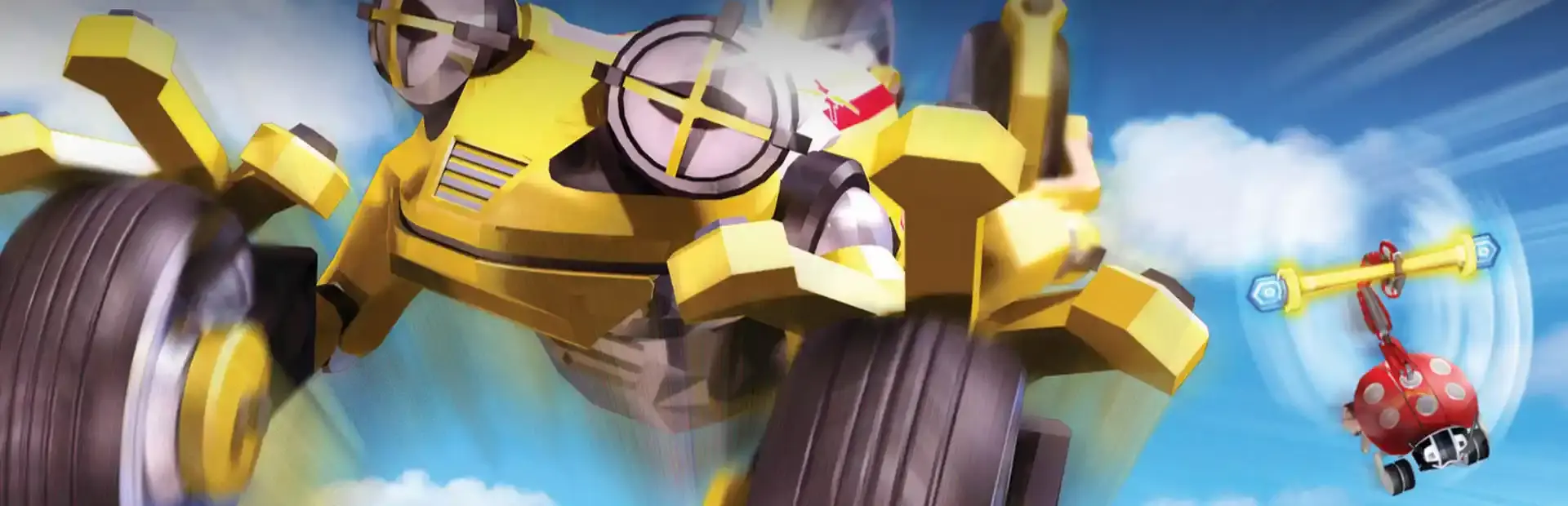Excitebots: Trick Racing background