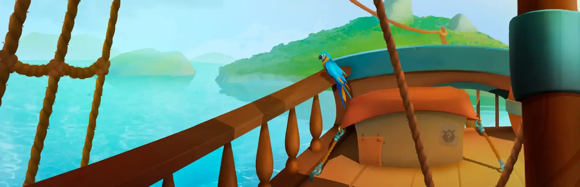 Adventure Mosaics: Small Islanders background