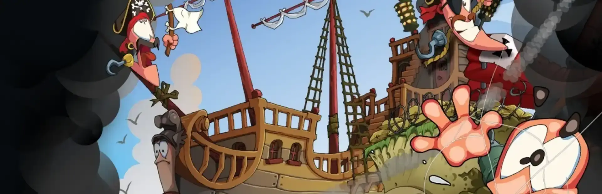 Worms: Open Warfare 2 background