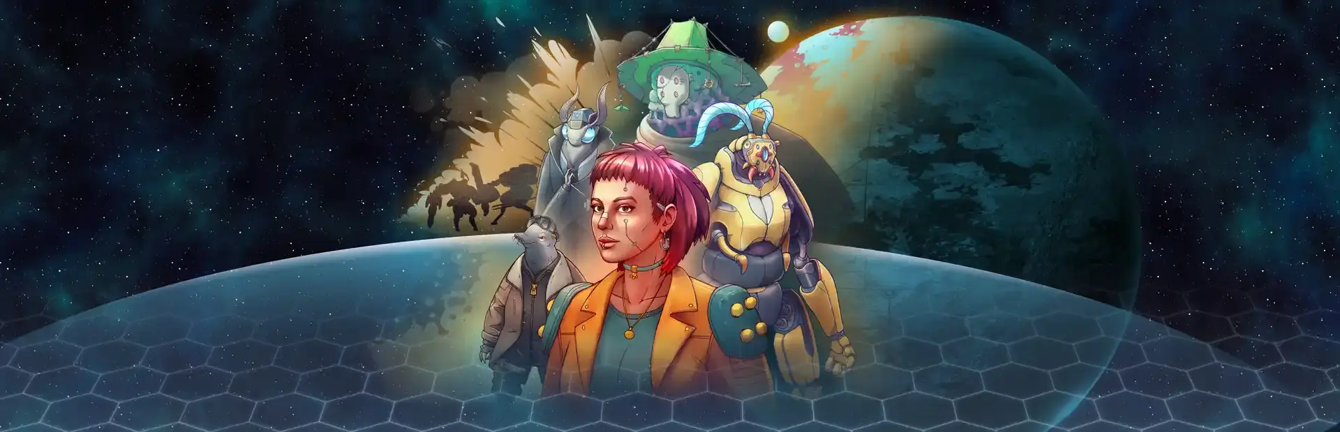 Heroes of Science and Fiction background