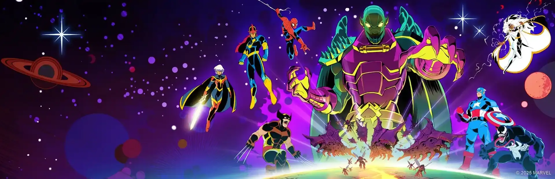 Marvel Cosmic Invasion background