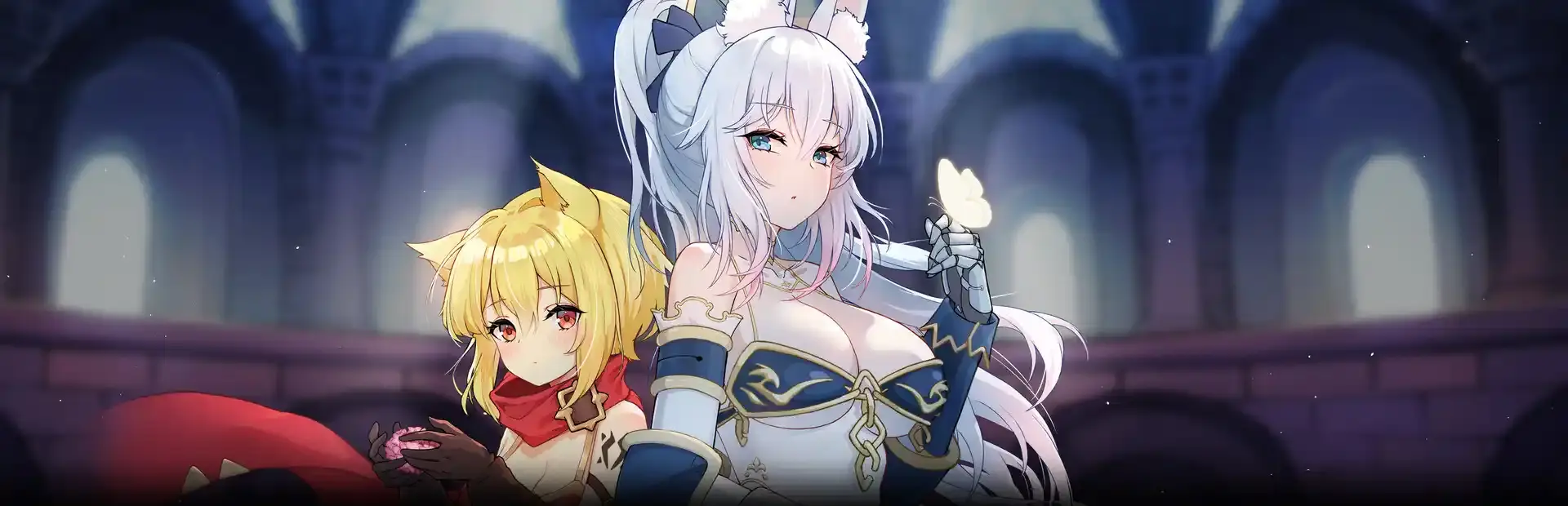 Arena Story: Rouge And Princess Knight background