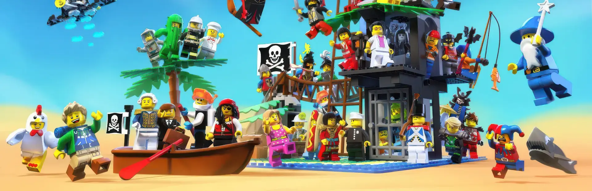 LEGO Legacy: Heroes Unboxed background