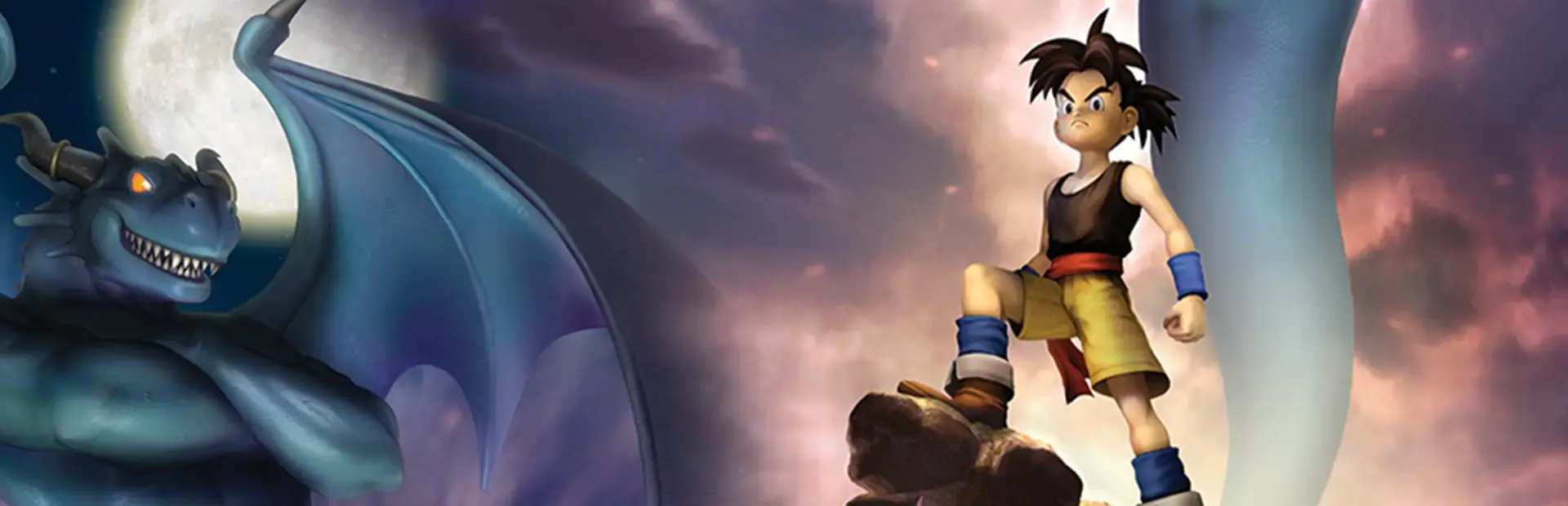Blue Dragon background
