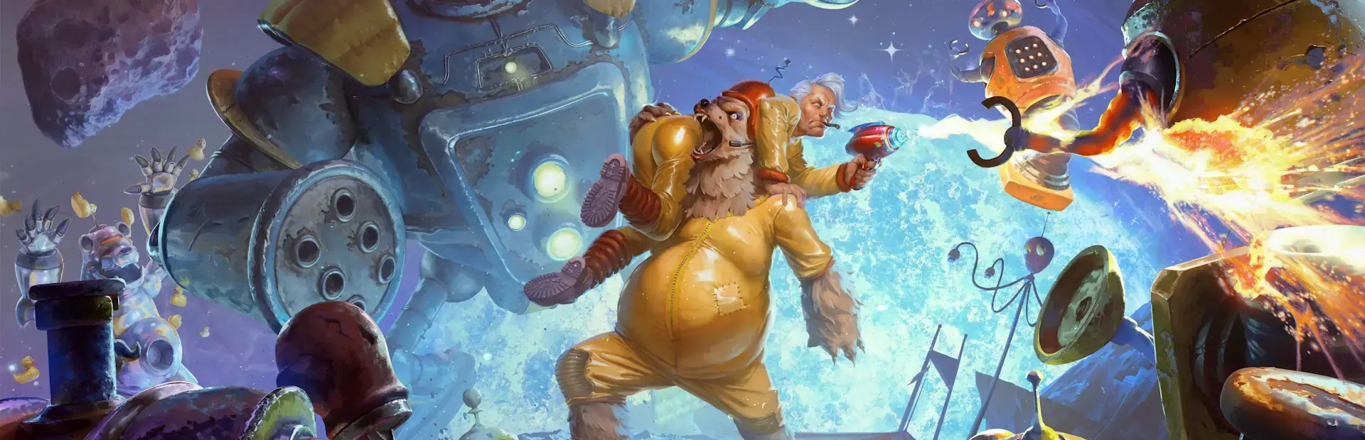 Bears In Space background