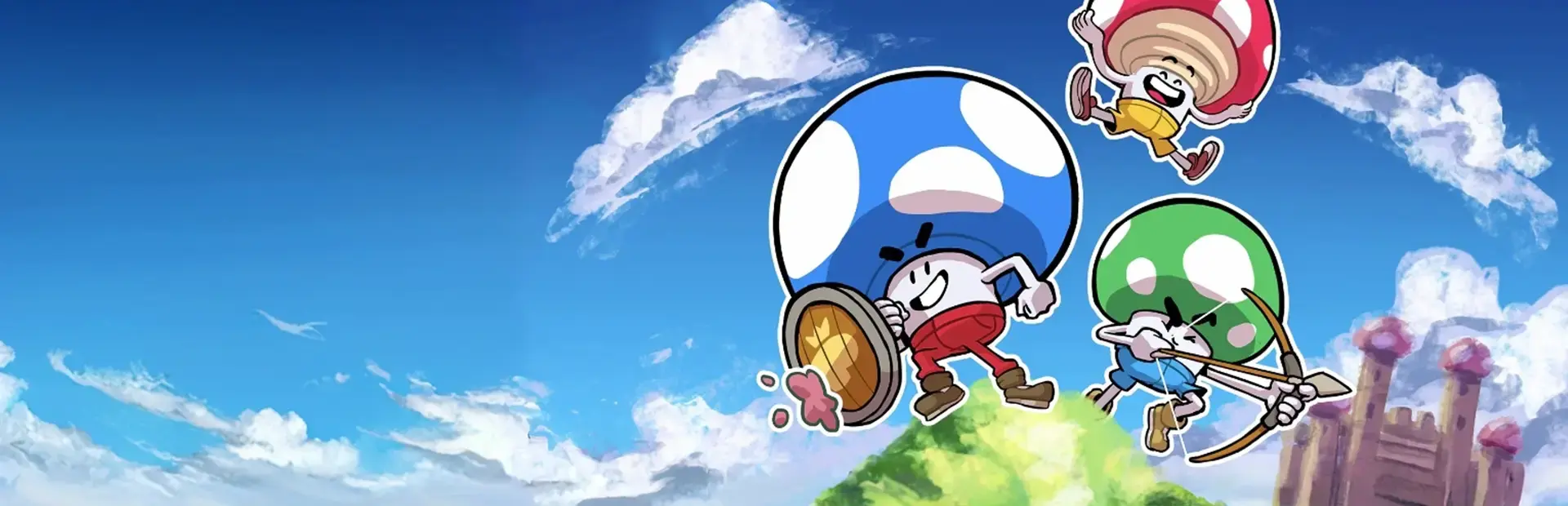 Mushroom Heroes background