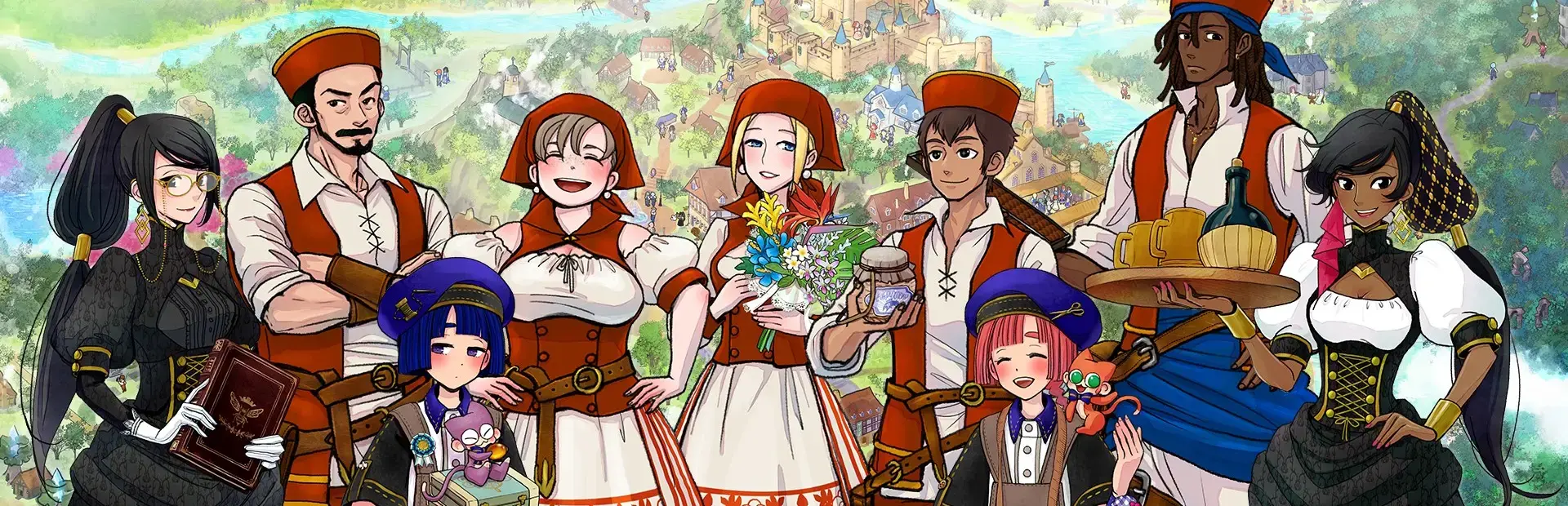 WorldNeverland: Daily Life in the Elnea Kingdom background