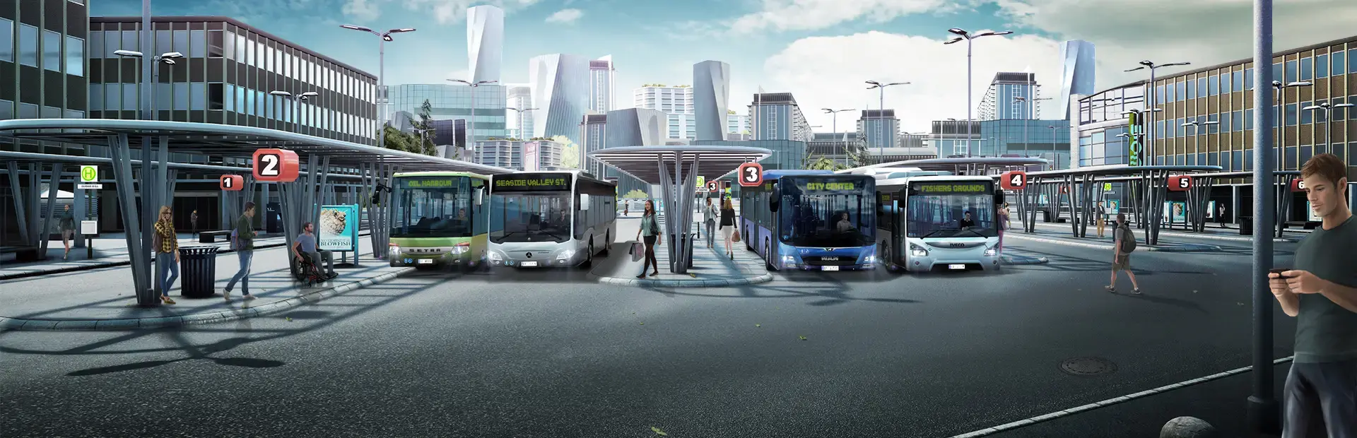 Bus Simulator 18 background