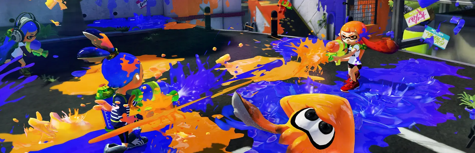 Splatoon background