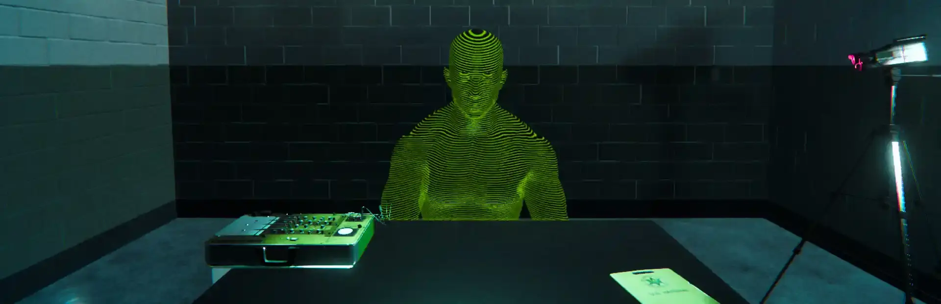 Doki Doki AI Interrogation background