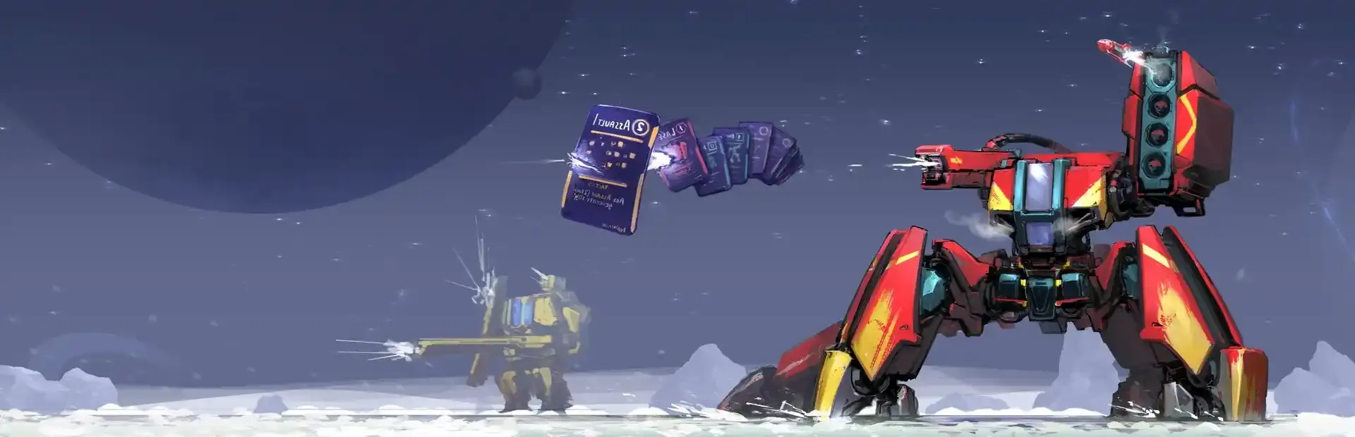 Jupiter Moons: Mecha background