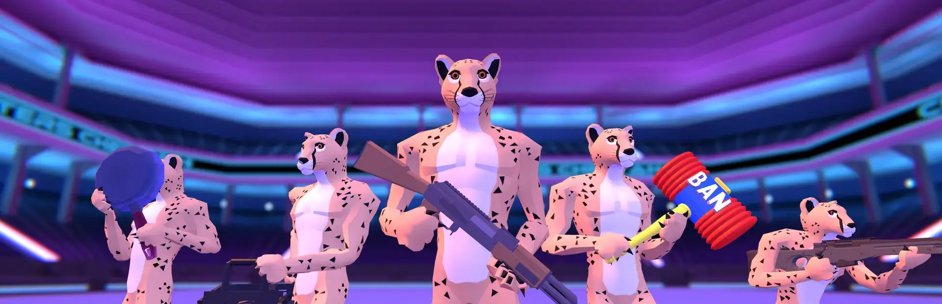 Cheaters Cheetah background