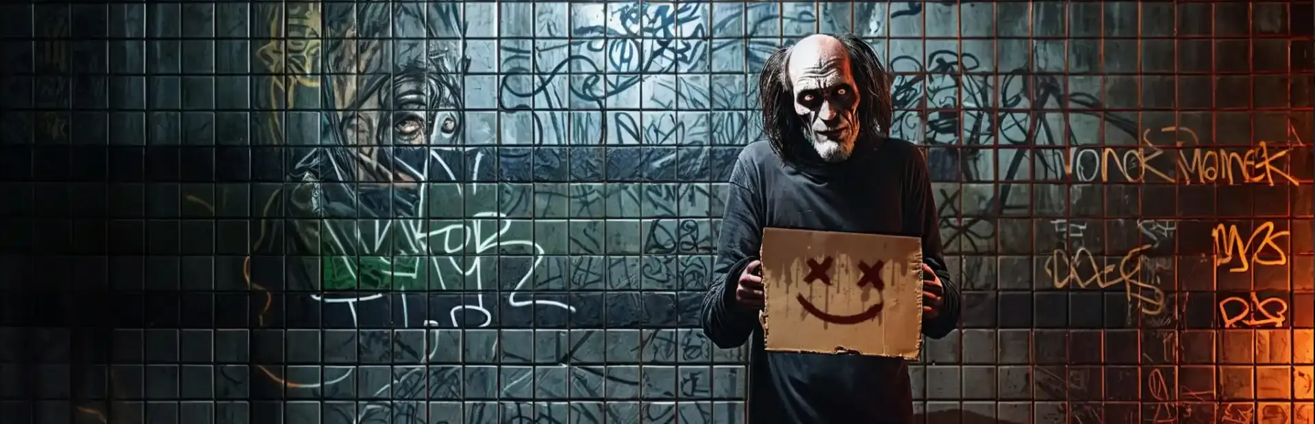 Homeless background