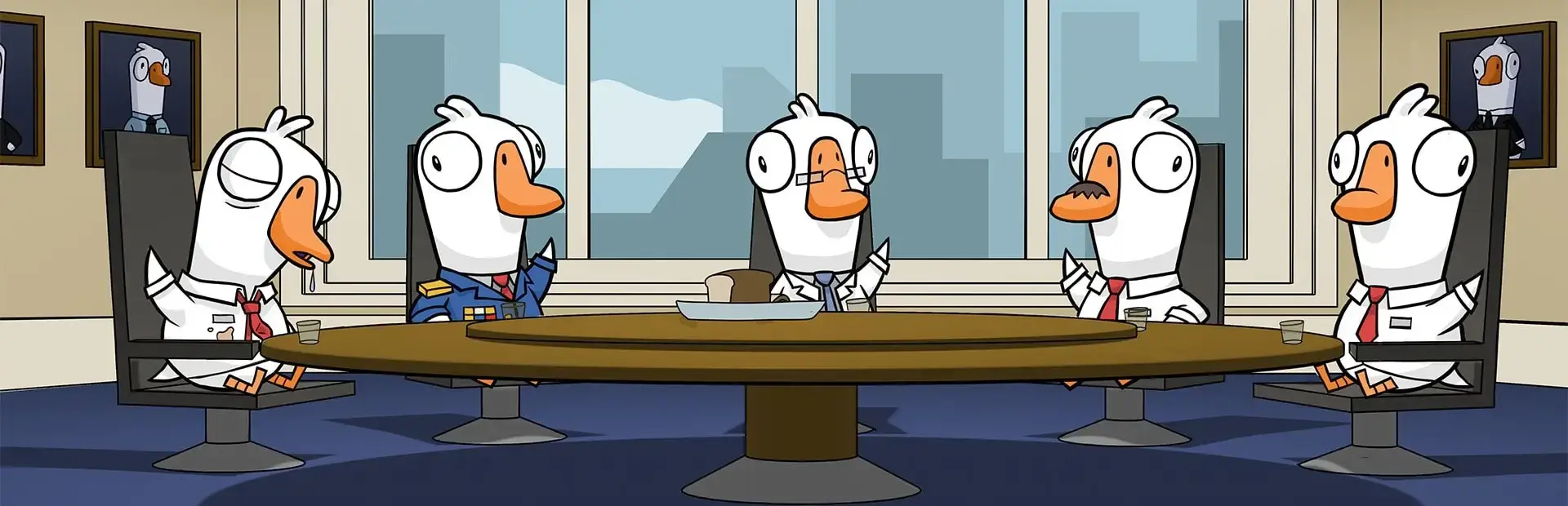 Goose Goose Duck background