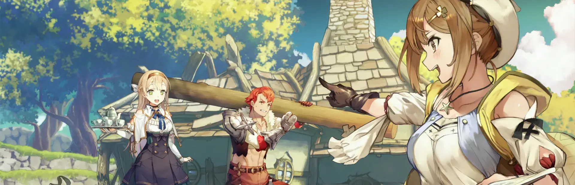 Atelier Ryza: Ever Darkness & the Secret Hideout background