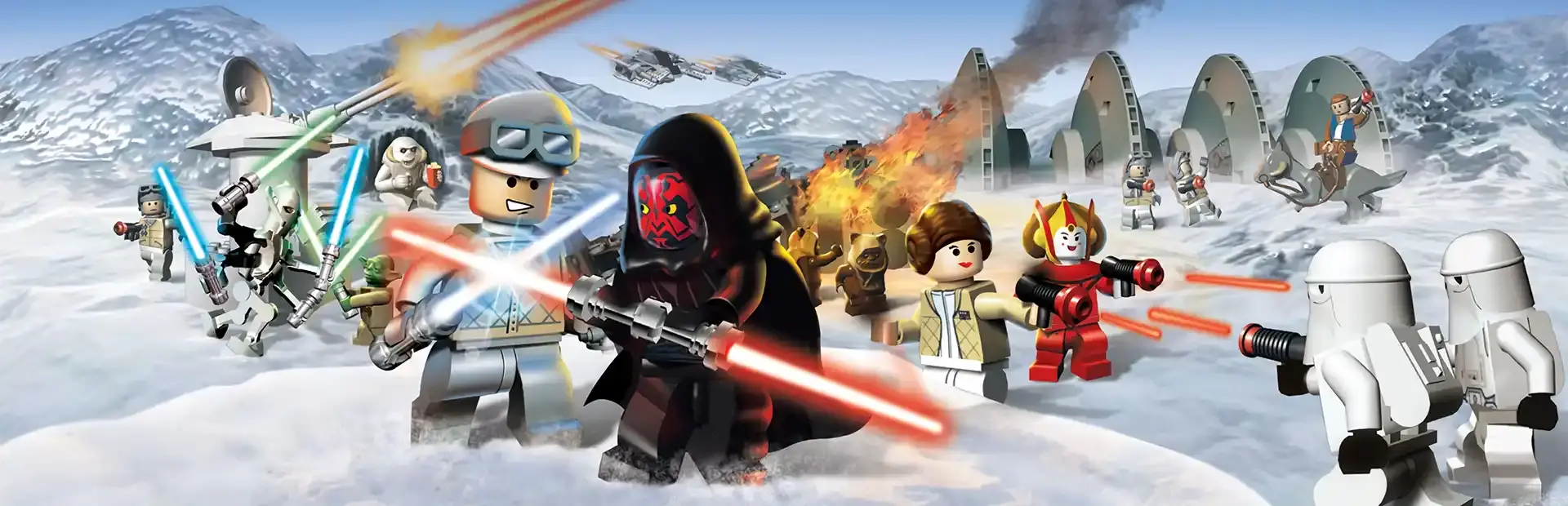 LEGO Star Wars: The Complete Saga background