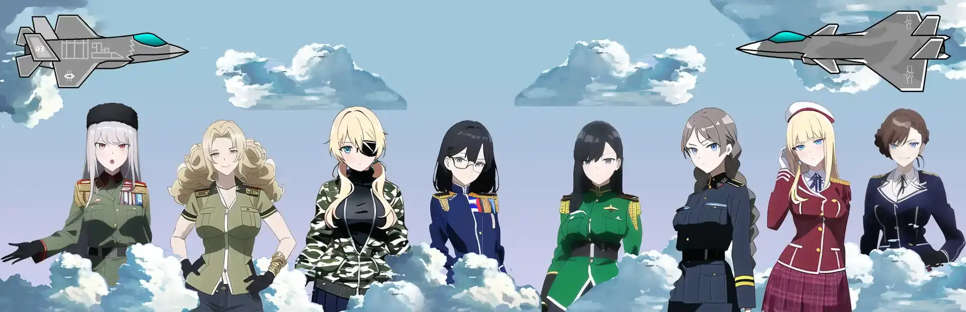 2D Dogfight background