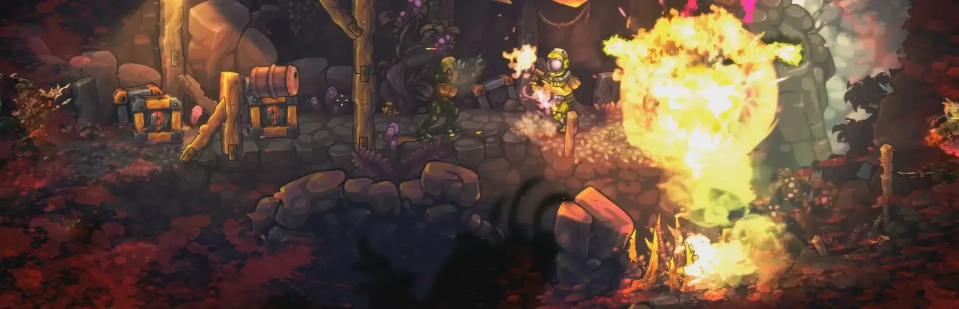 Zombotron background