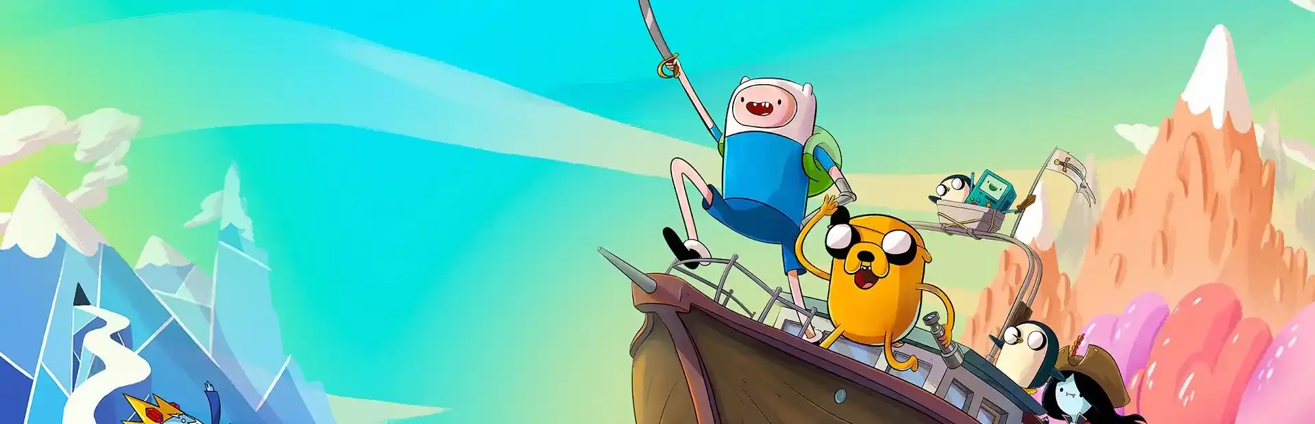 Adventure Time: Pirates of the Enchiridion background