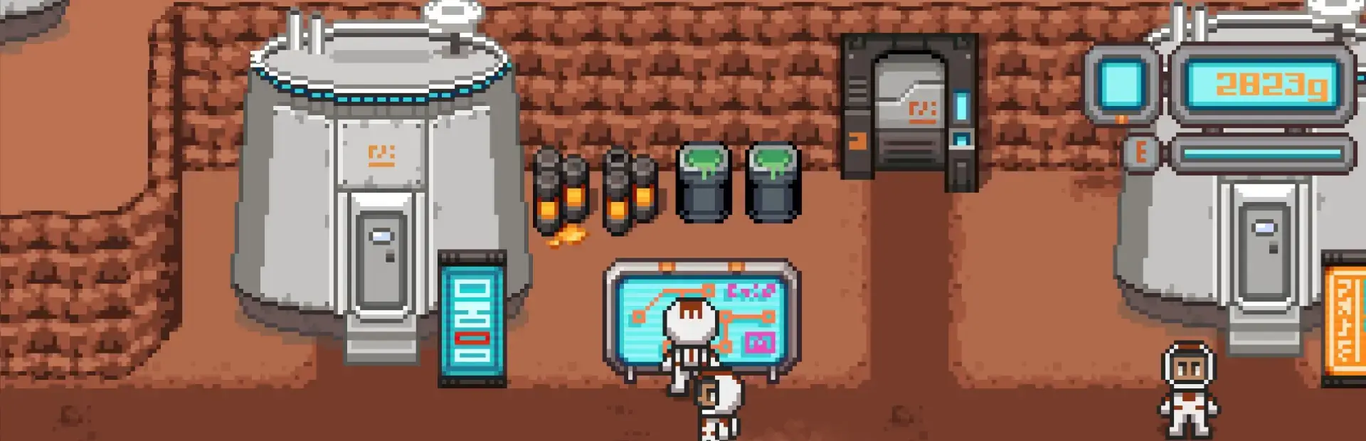 Mars Base background