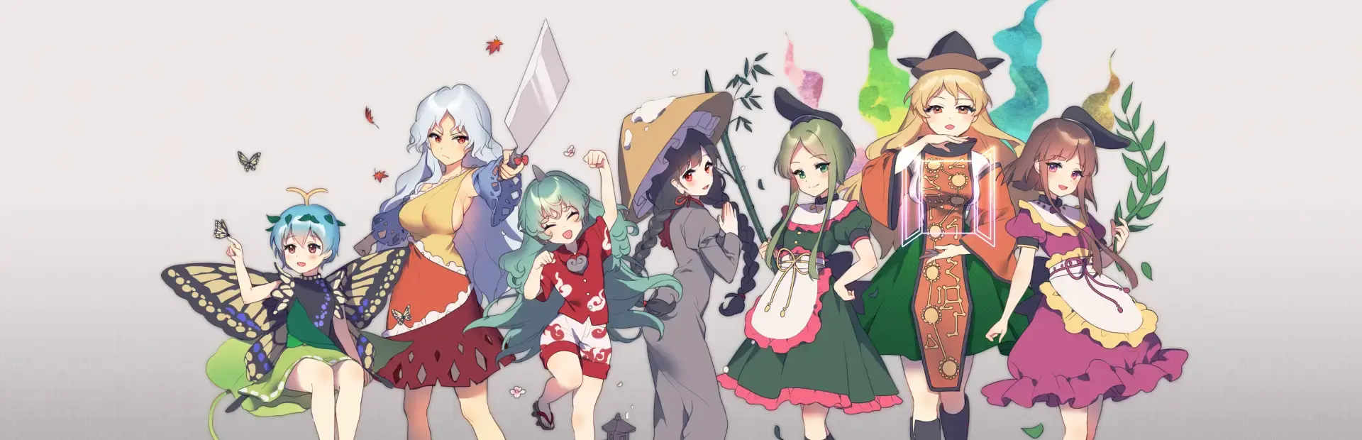 Touhou Tenkuushou: Hidden Star in Four Seasons background