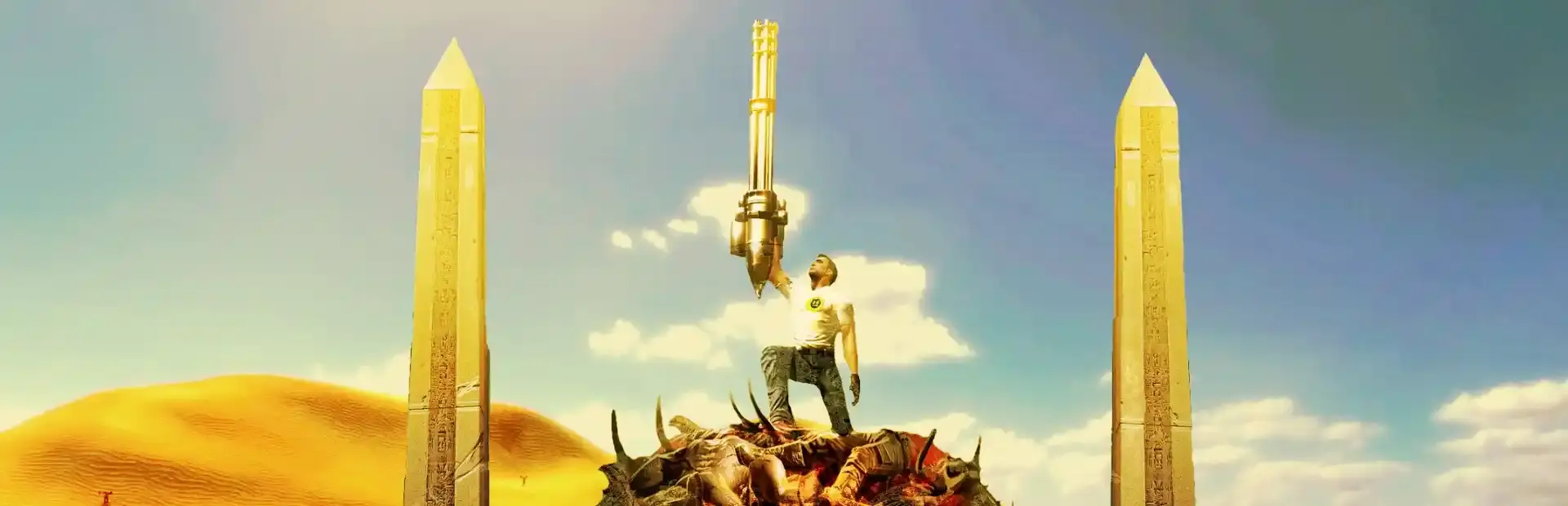 Serious Sam HD: The First Encounter background