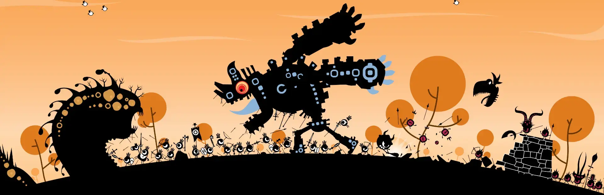 Patapon Remastered background