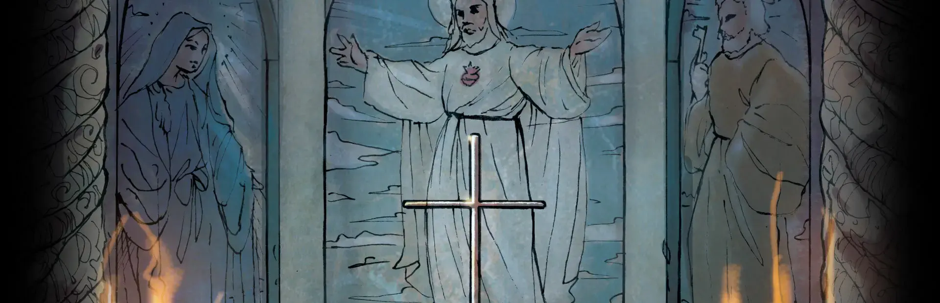 Shadows on the Vatican Act I: Greed background