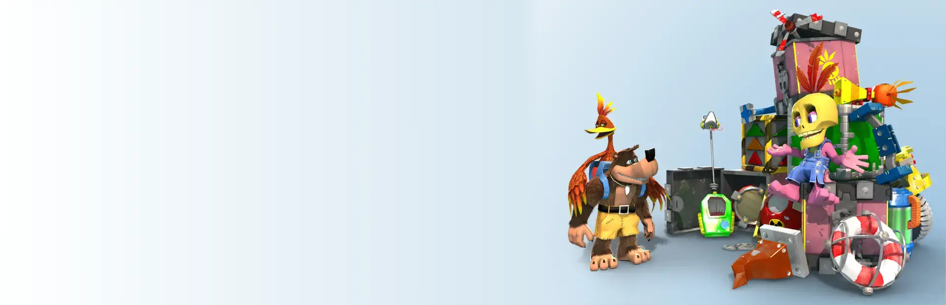 Banjo-Kazooie: Nuts & Bolts background
