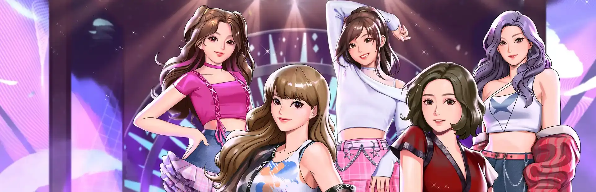 K-Pop Idol Stories: Road to Debut background