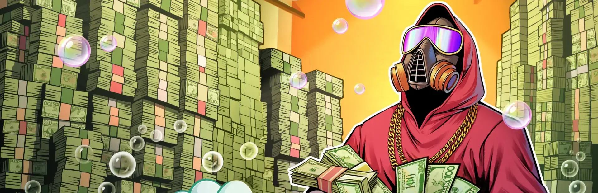 Cash Cleaner Simulator background