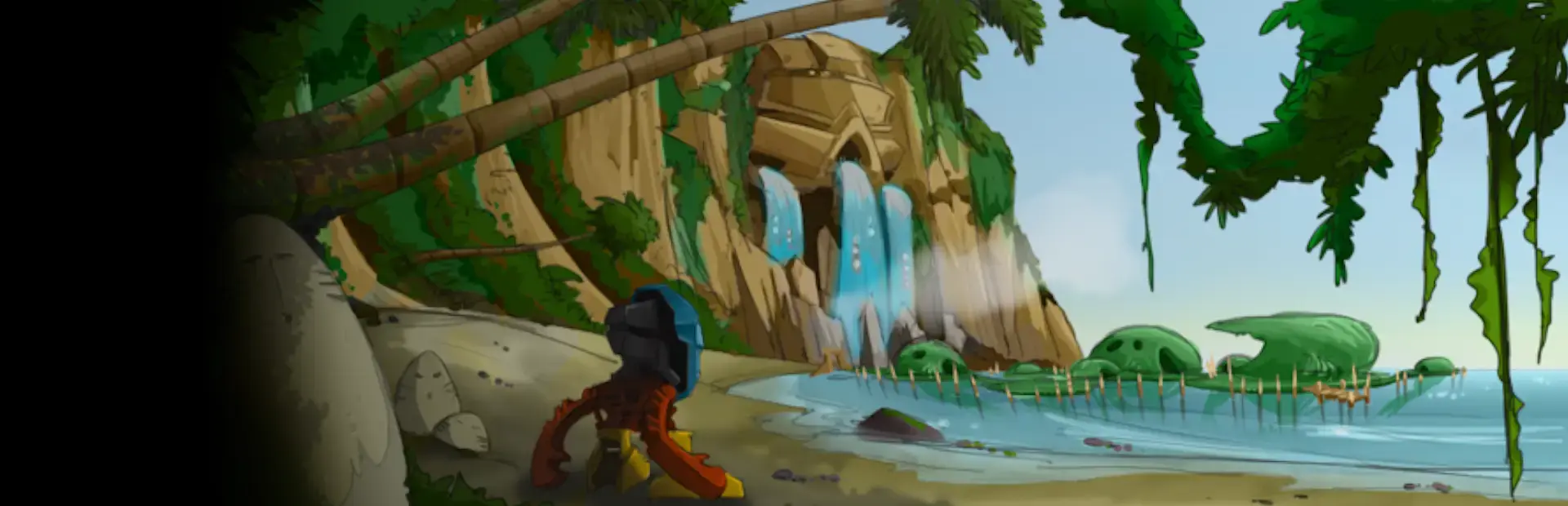 Bionicle: The Game background