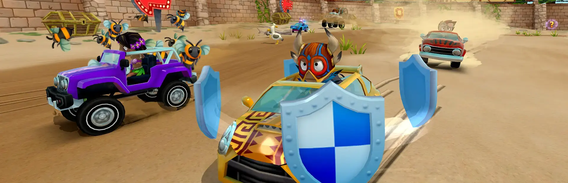 Beach Buggy Racing 2 background