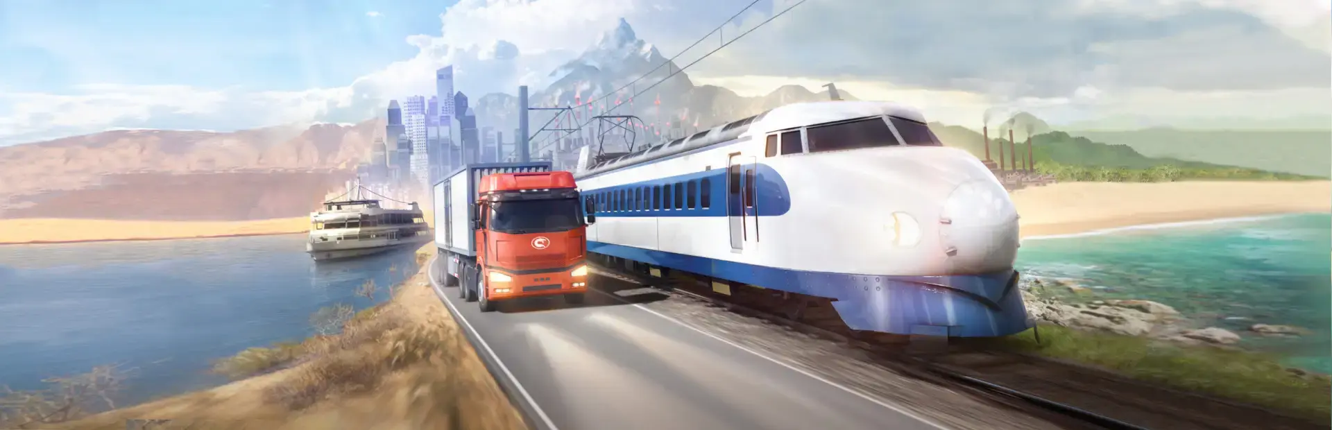 Transport Fever 2: Console Edition background