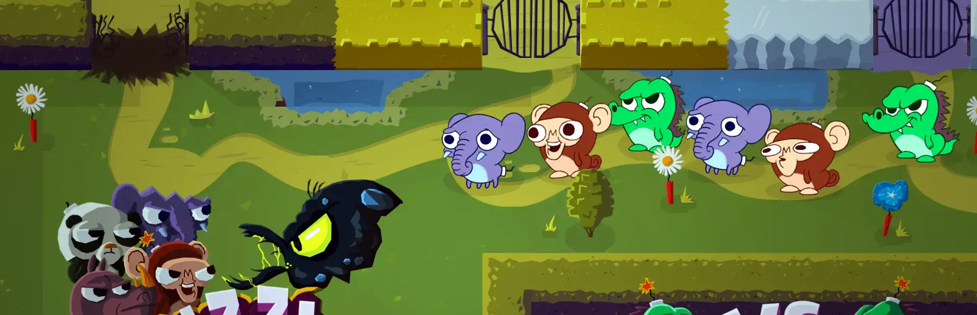 Super Exploding Zoo background