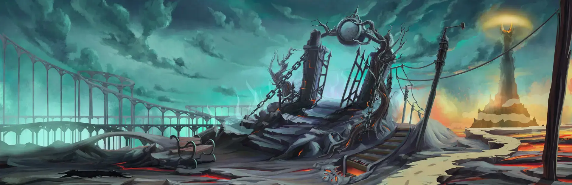 Angelo and Deemon: One Hell of a Quest background