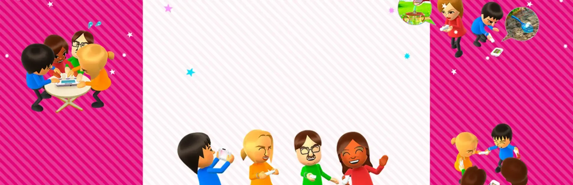 Wii Party U background