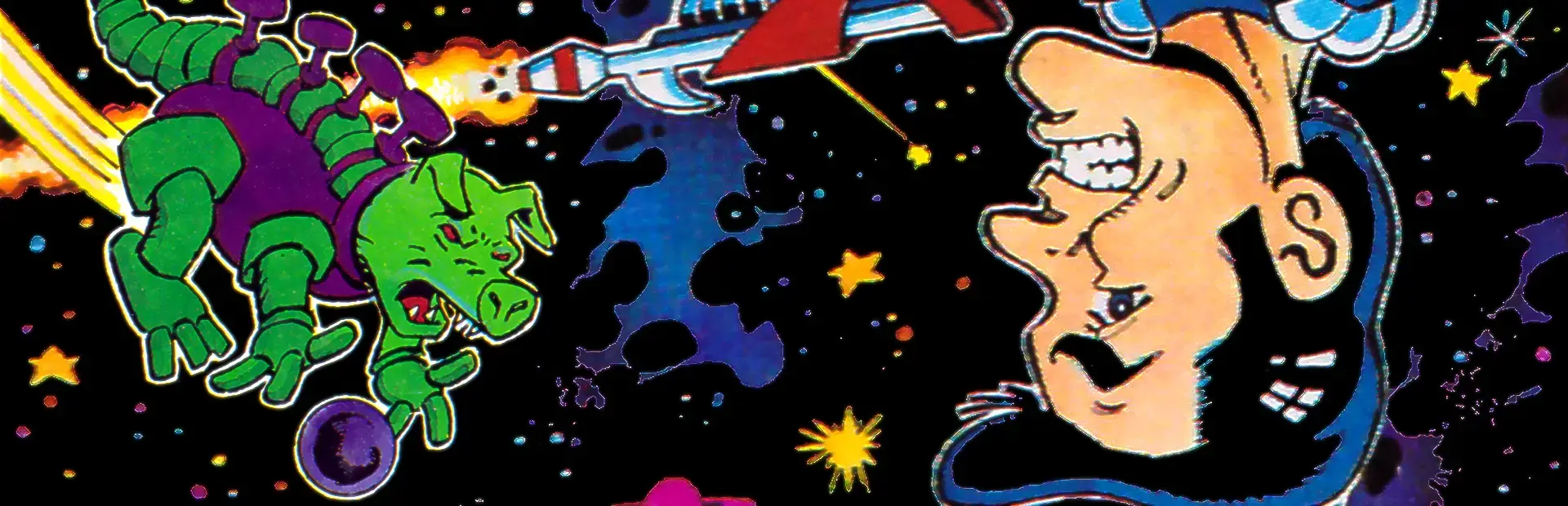 The Adventures of Rad Gravity background
