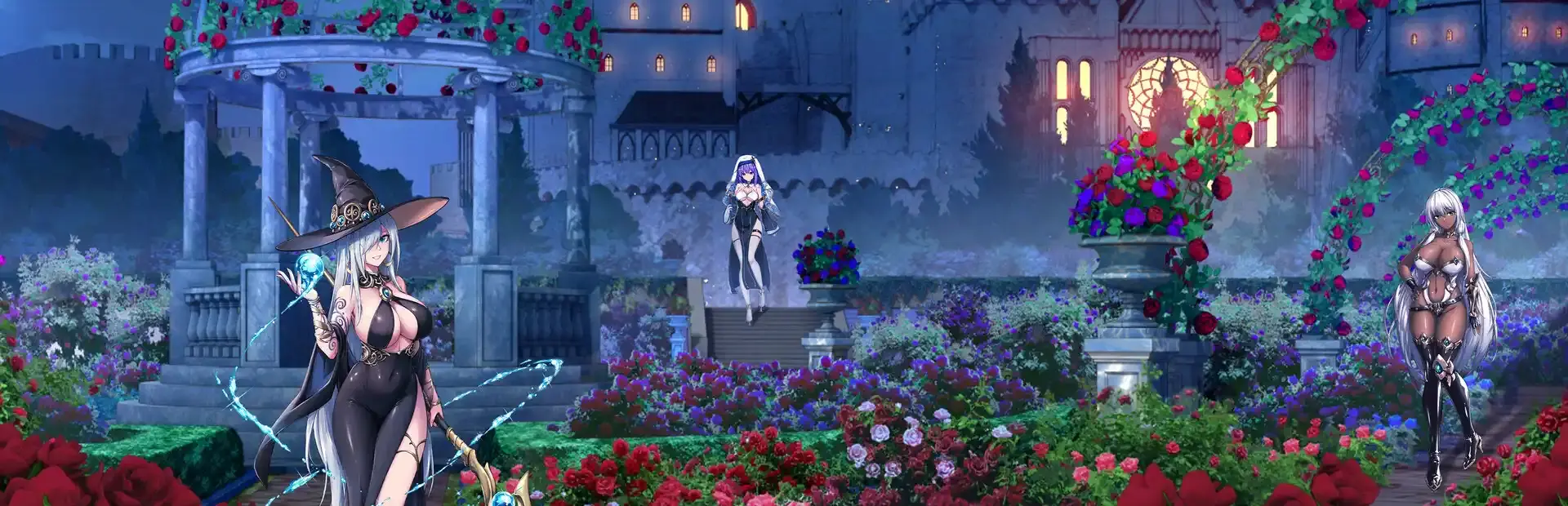 Girls of the Tower background