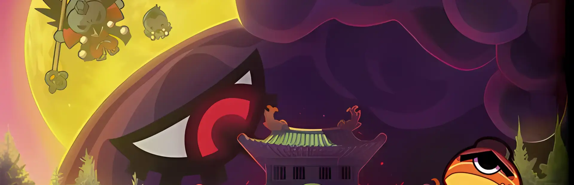 Taiko no Tatsujin DS: Dororon! Yokai Daikessen!! background