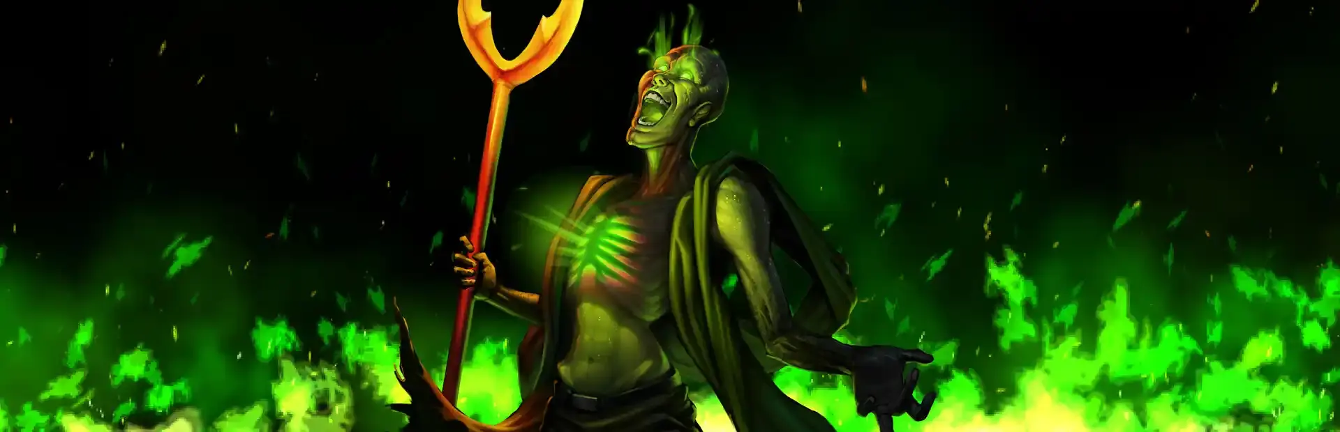 Into Evil background